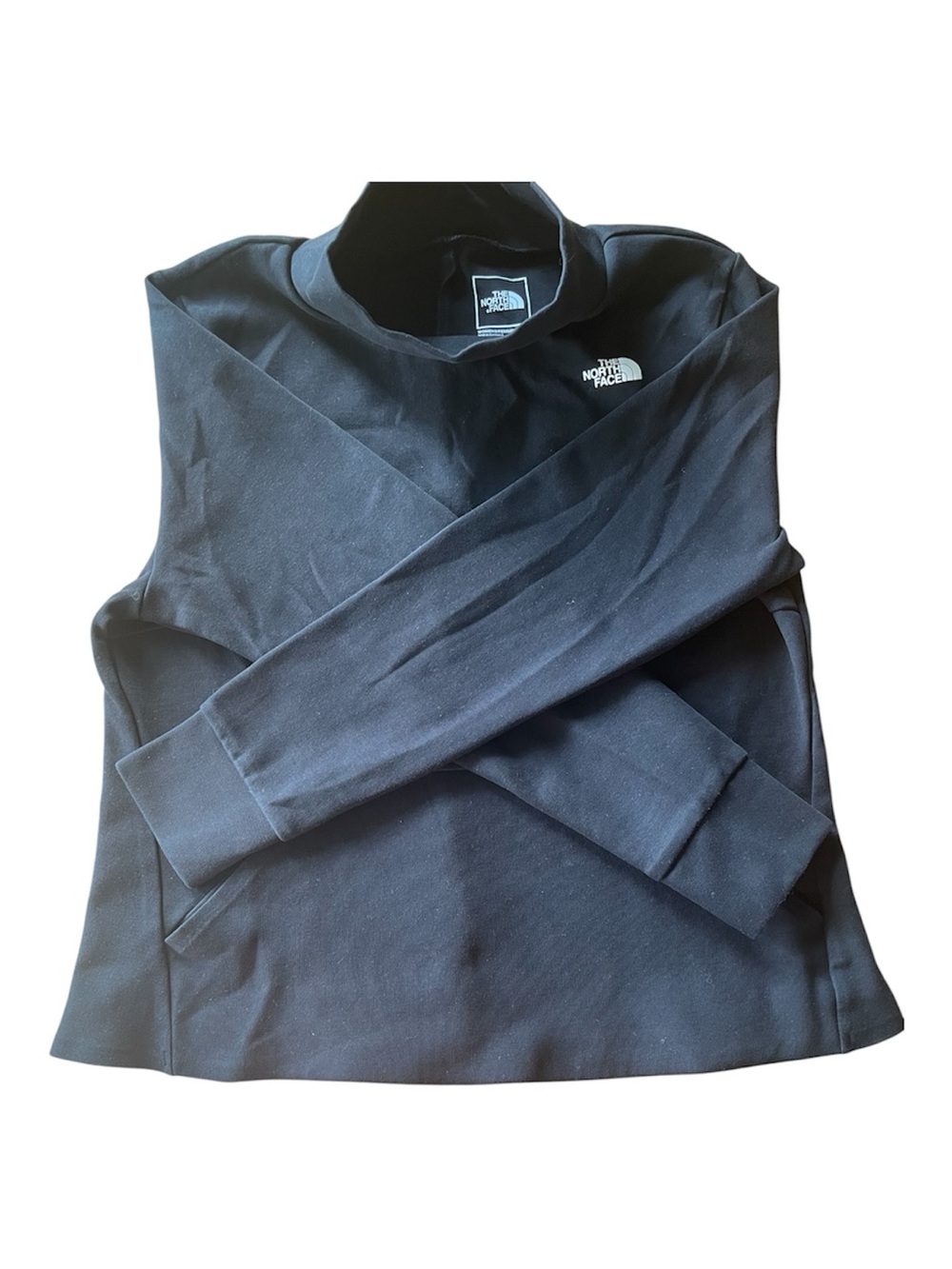 The North Face Black Long Sleeve Crew Sweatshirt